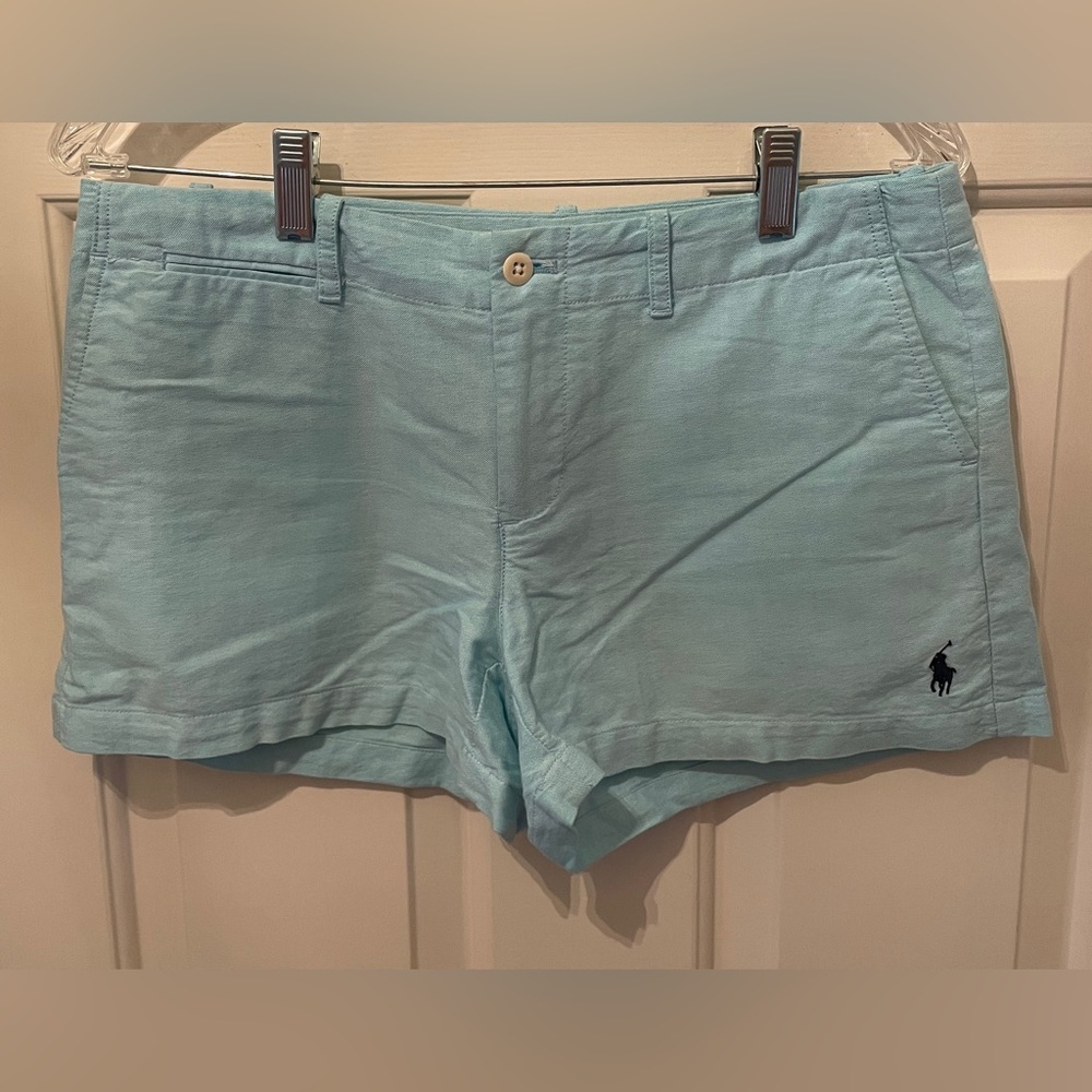 Ralph Lauren Women's Aqua Blue Shorts